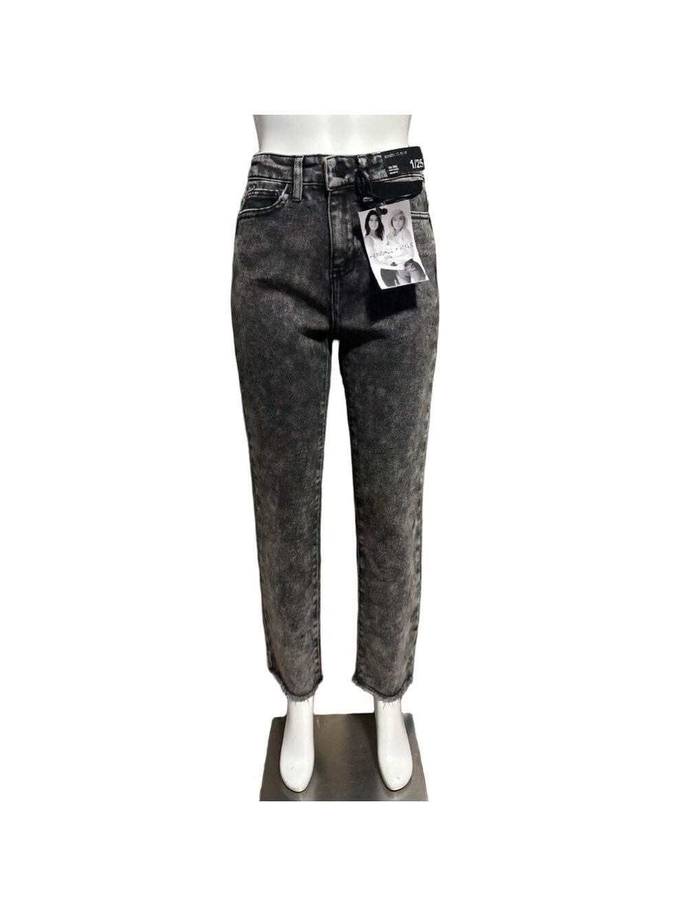 Kendall & Kylie Gray Straight Leg Jeans